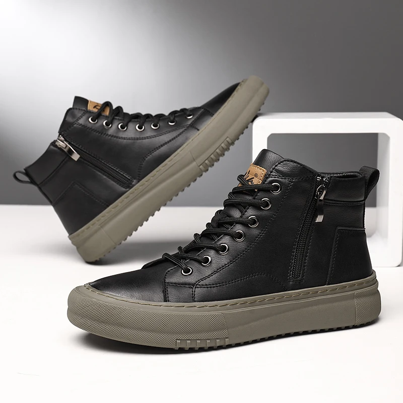 Jackson Leather High-Tops