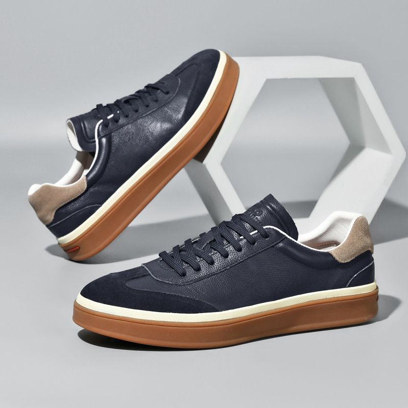 James Genuine Leather Sneakers