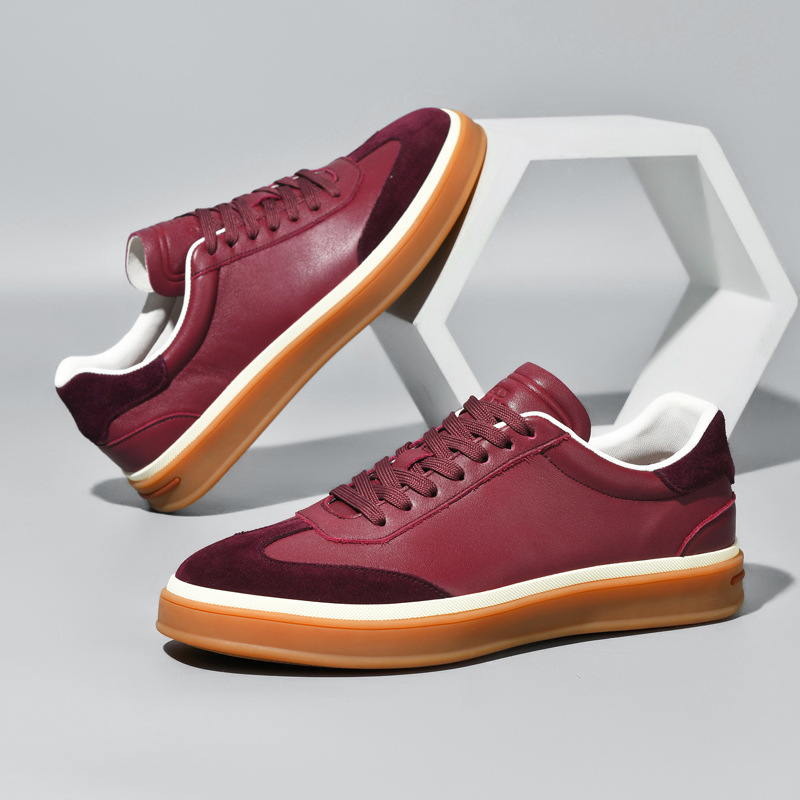 James Genuine Leather Sneakers